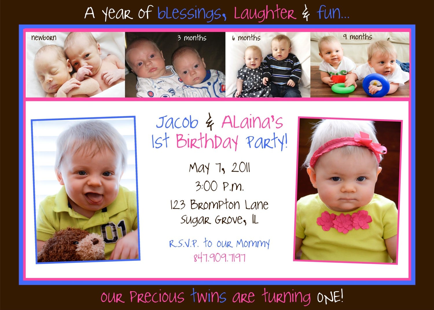 Twin Birthday Invitations â Gangcraft Net